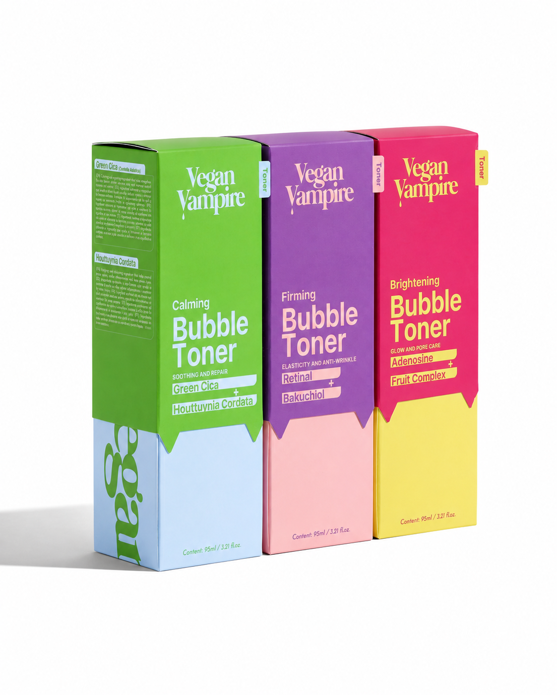 Colección Bubble Toner de Vegan Vampire